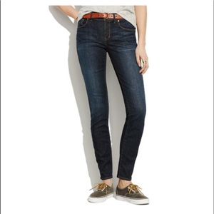 Madewell Dark Blue Skinny Jeans